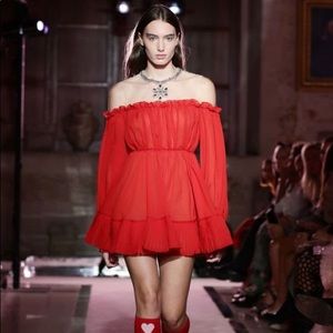 Giambattista Valli x H&M red dress